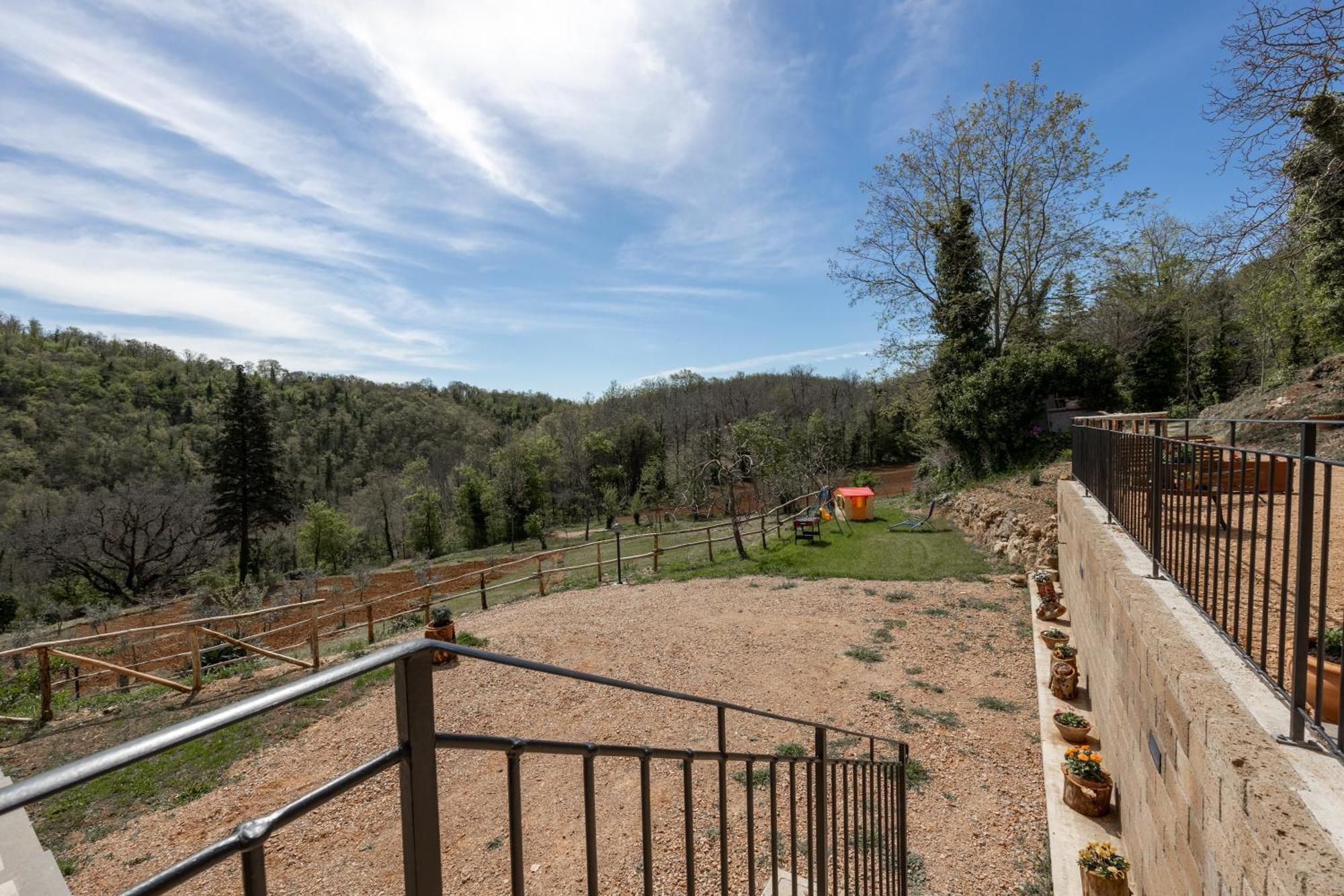 Podere Del Ciacchi Among Tuscany Greenery - Happy Rentals Montieri Exterior photo
